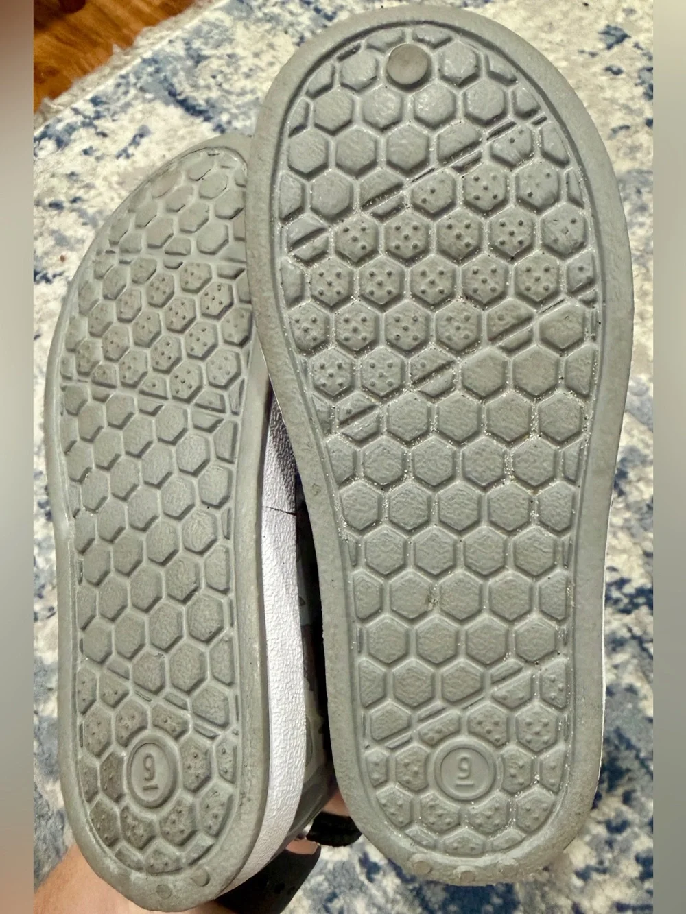 Cat & Jack Boys' Gray Camo Slip-On Water Clogs